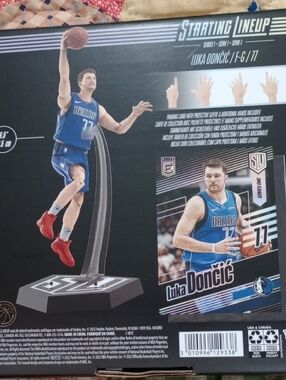 NWT LUKA Dončić NBA STARTING LINEUP Collectible Figurine & Card